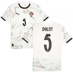 Portugal Dalot #5 Auswärts Trikot 2025 Fußballtrikot