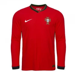 Portugal Heim Trikot EM 2024 Langarm Fußballtrikot