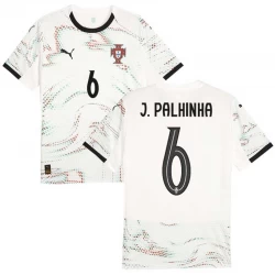 Portugal J. Palhinha #6 Auswärts Trikot 2025 Fußballtrikot