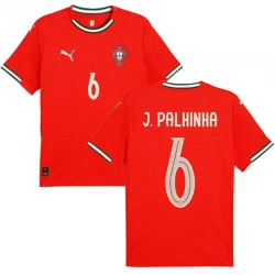 Portugal J. Palhinha #6 Heim Trikot 2025 Fußballtrikot