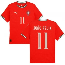 Portugal Joao Felix #11 Heim Trikot 2025 Fußballtrikot