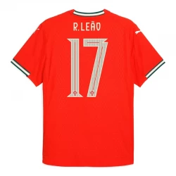 Portugal R. Leao #17 Heim Trikot 2025 Fußballtrikot