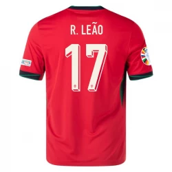 Portugal R. Leao #17 Heim Trikot EM 2024 Fußballtrikot