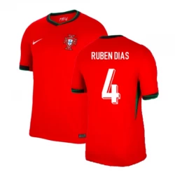Portugal Ruben #4 Heim Trikot EM 2024 Fußballtrikot