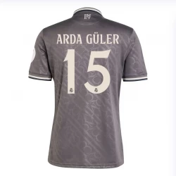 Real Madrid Arda Güler #15 Ausweich Trikot 2024/25 HP Fußballtrikot