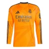 Real Madrid Eduardo Camavinga #6 Auswärts Trikot 2024/25 HP Langarm Fußballtrikot