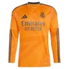Real Madrid Eduardo Camavinga #6 Auswärts Trikot 2024/25 Langarm Fußballtrikot