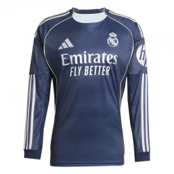 Real Madrid Auswärts Trikot 2025/26 Langarm Fußballtrikot