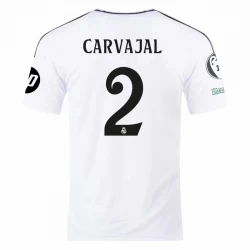 Real Madrid Carvajal #2 Heim Trikot 2024/25 UCL Fußballtrikot