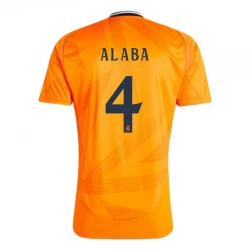 Real Madrid David Alaba #4 Auswärts Trikot 2024/25 Fußballtrikot