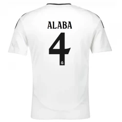 Real Madrid David Alaba #4 Heim Trikot 2024/25 Fußballtrikot