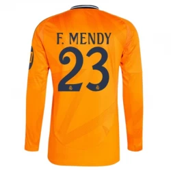 Real Madrid F.Mendy #23 Auswärts Trikot 2024/25 HP Langarm Fußballtrikot