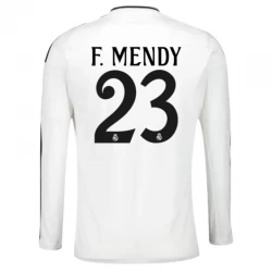 Real Madrid F.Mendy #23 Heim Trikot 2024/25 Langarm Fußballtrikot