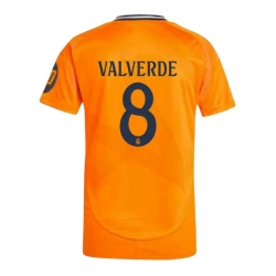 Real Madrid Federico Valverde #8 Auswärts Trikot 2024/25 HP Fußballtrikot