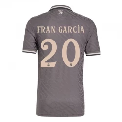 Real Madrid Fran Garcia #20 Ausweich Trikot 2024/25 Fußballtrikot