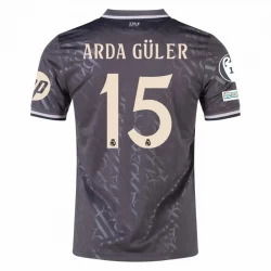 Real Madrid Guler #15 Ausweich Trikot 2024/25 UCL Fußballtrikot
