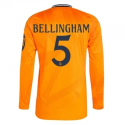 Real Madrid Jude Bellingham #5 Auswärts Trikot 2024/25 HP Langarm Fußballtrikot