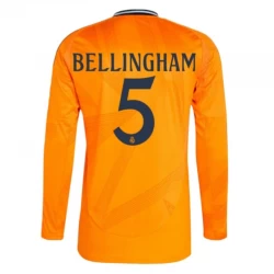 Real Madrid Jude Bellingham #5 Auswärts Trikot 2024/25 Langarm Fußballtrikot