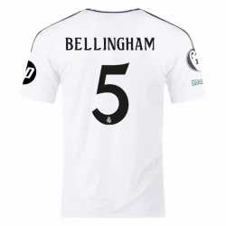 Real Madrid Jude Bellingham #5 Heim Trikot 2024/25 UCL Fußballtrikot