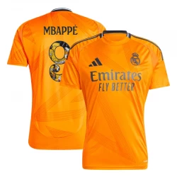 Real Madrid Mbappe #9 Auswärts Trikot 2024/25 Bear Champ Font Fußballtrikot