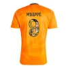 Real Madrid Mbappe #9 Auswärts Trikot 2024/25 Bear Champ Font Fußballtrikot
