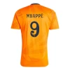 Real Madrid Mbappe #9 Auswärts Trikot 2024/25 Fußballtrikot