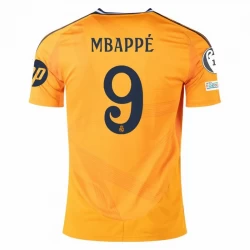 Real Madrid Mbappe #9 Auswärts Trikot 2024/25 UCL Fußballtrikot