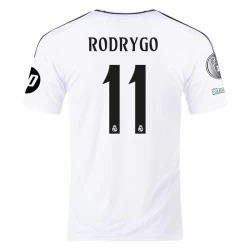 Real Madrid Rodrygo #11 Heim Trikot 2024/25 HP Fußballtrikot