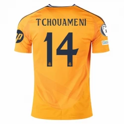 Real Madrid Tchouameni #14 Auswärts Trikot 2024/25 UCL Fußballtrikot