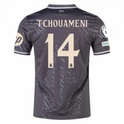 Real Madrid Tchouameni #14 Ausweich Trikot 2024/25 UCL Fußballtrikot