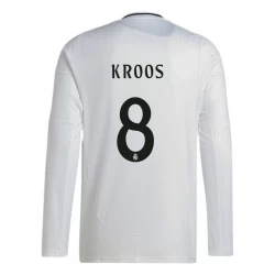 Real Madrid Toni Kroos #8 Heim Trikot 2024/25 Langarm Fußballtrikot