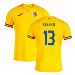 Rumänien Keseru #13 Heim Trikot EM 2024 Fußballtrikot