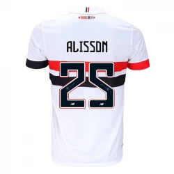 São Paulo FC Alisson #25 Heim Trikot 2024/25 Fußballtrikot