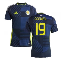 Schottland Conway #19 Heim Trikot EM 2024 Fußballtrikot