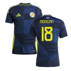 Schottland Morgan #18 Heim Trikot EM 2024 Fußballtrikot