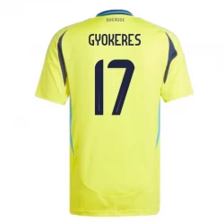 Schweden Gyokeres #17 Heim Trikot 2024 Fußballtrikot