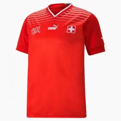 Schweiz Heim Trikot WM 2022 Fußballtrikot