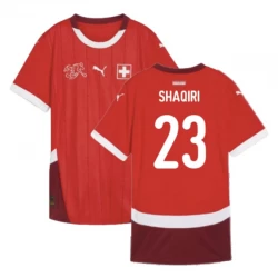 Schweiz Shaqiri #23 Heim Trikot EM 2024 Fußballtrikot
