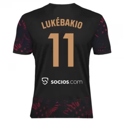 Sevilla FC Lukebakio #11 Ausweich Trikot 2024/25 Fußballtrikot