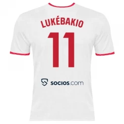 Sevilla FC Lukebakio #11 Heim Trikot 2024/25 Fußballtrikot