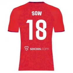 Sevilla FC Sow #18 Auswärts Trikot 2024/25 Fußballtrikot