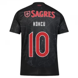 SL Benfica Kokcu #10 Auswärts Trikot 2024/25 Fußballtrikot