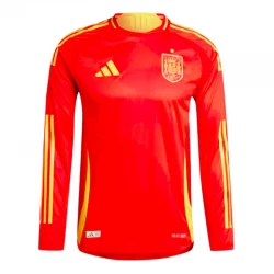 Spanien Heim Trikot EM 2024 Langarm Fußballtrikot