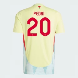 Spanien Pedri #20 Auswärts Trikot EM 2024 Fußballtrikot