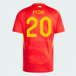 Spanien Pedri #20 Heim Trikot EM 2024 Fußballtrikot