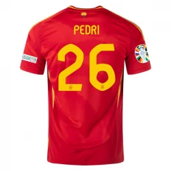 Spanien Pedri #26 Heim Trikot EM 2024 Fußballtrikot
