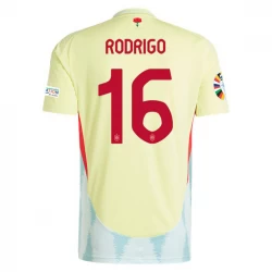 Spanien Rodrigo #16 Auswärts Trikot EM 2024 Fußballtrikot