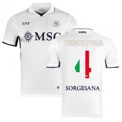 SSC Napoli Campioni D Italia #4 Auswärts Trikot 2024/25 Fußballtrikot