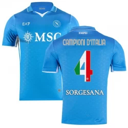 SSC Napoli Campioni D Italia #4 Heim Trikot 2024/25 Fußballtrikot