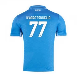 SSC Napoli Khvicha Kvaratskhelia #77 Heim Trikot 2024/25 Fußballtrikot